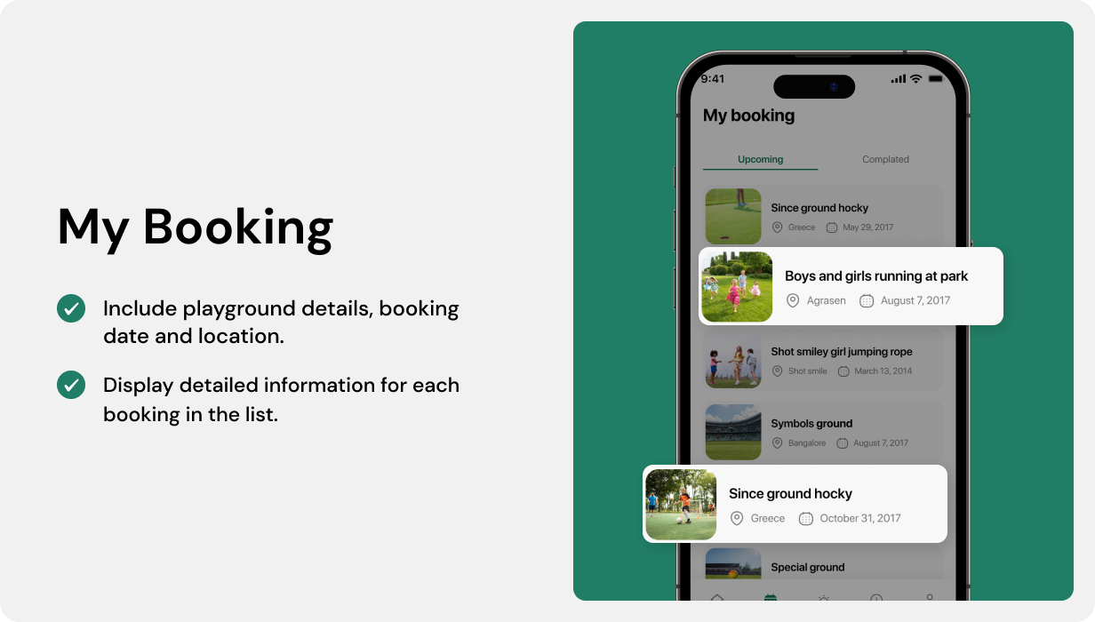 BookSpot UI Template | Play Ground Booking App | Flutter | Easy Sports Venue Reservations App - 9