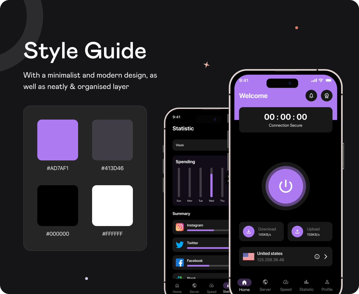 FlowVPN UI template | OpenVPN App in Flutter | Secure VPN app template - 11