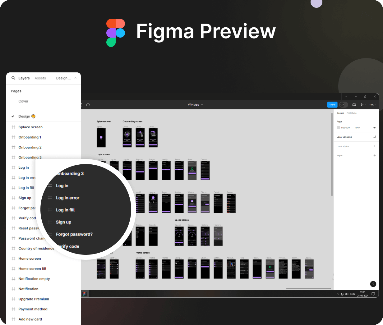 FlowVPN UI template | OpenVPN App in Flutter | Secure VPN app template - 13